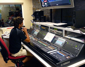 西班牙蚂蚁窝电视节目—CL5调音台在广电领域的首个安装运用