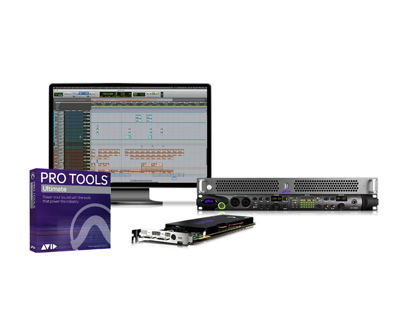 Avid Pro Tools HDX 雷电3机架式MTRX Studio套裝系统