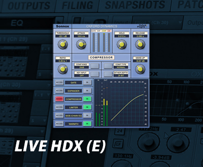 Sonnox LIVE HDX (E)