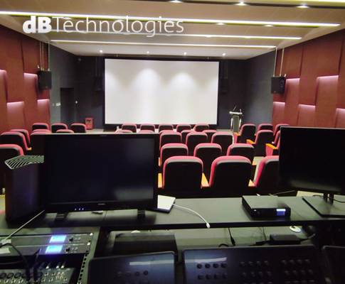 中山职院采用dBTechnologies音箱打造5.1数字影像创造中心