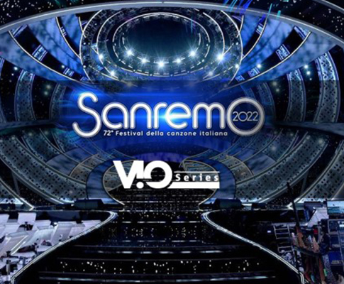 VIO系列音响再次为意大利电视歌曲节服务