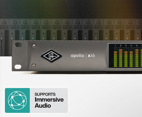 UAD软件重大更新——Universal Audio Apollo X16支持9.1.6监听控制