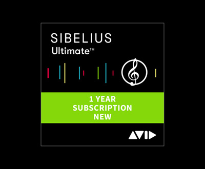 Sibelius Ultimate 1Y Subscription NEW